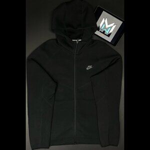 Nike Tech Fleece Full Zip Windrunner Men’s Sizes Black FB7921-010